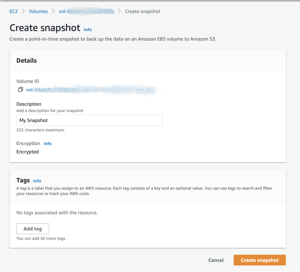 How to Take a Snapshot in AWS Creating an Instance Snapshot